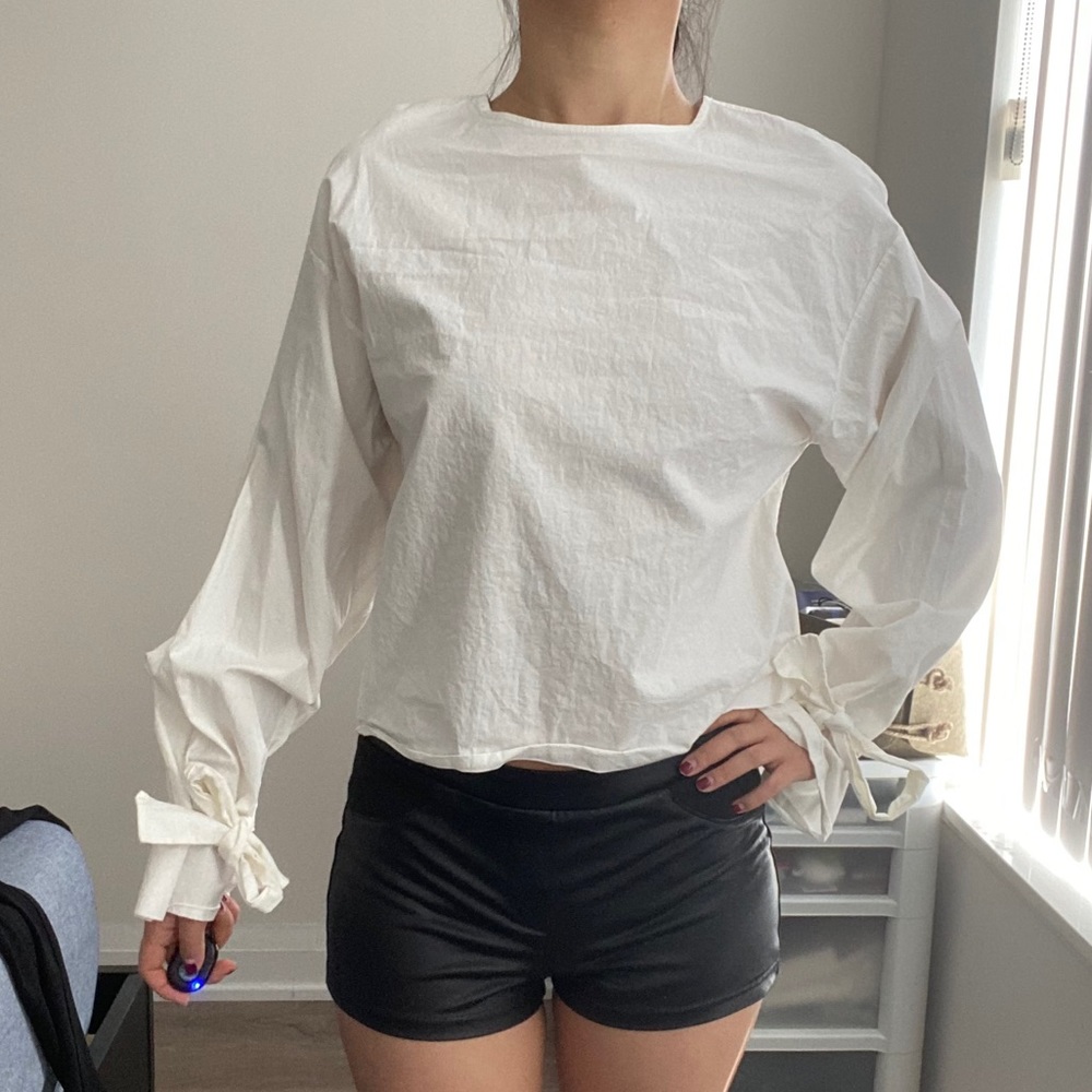 Oak+fort poplin blouse